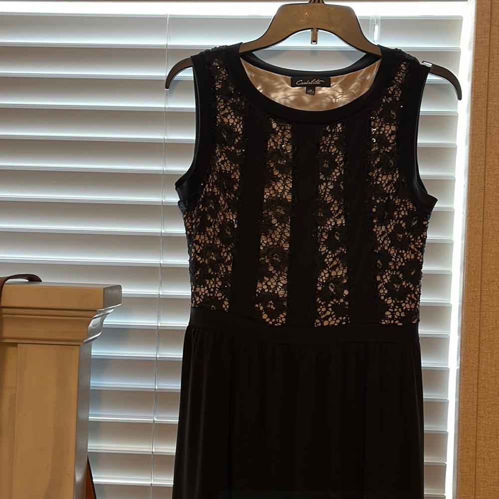 Black Candalite maxi dress